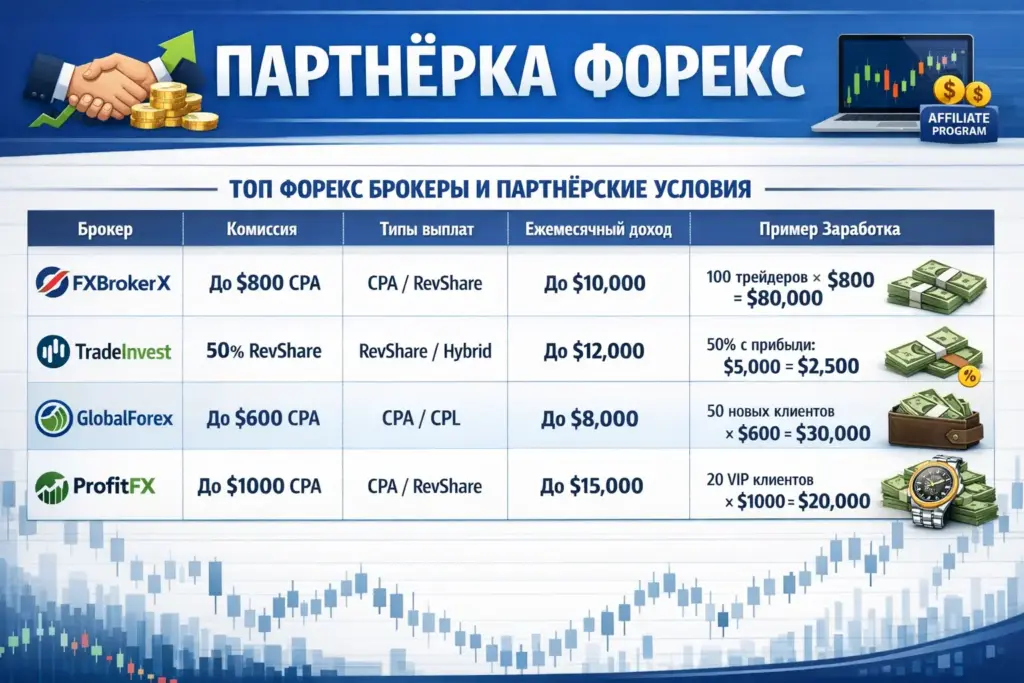 Партнерка форекс 